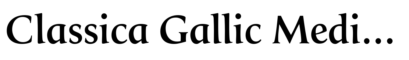 Classica Gallic Medium